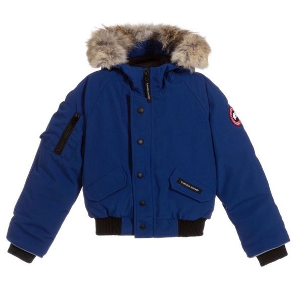 Canada Goose - Youth PBI Chilliwack Bomber Jacket - Blue - Size youth L - Picture 2 of 13